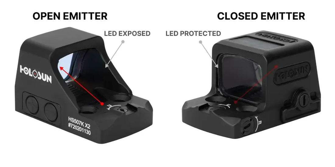 Open vs. Enclosed Emitter Optics: Understanding the Differences