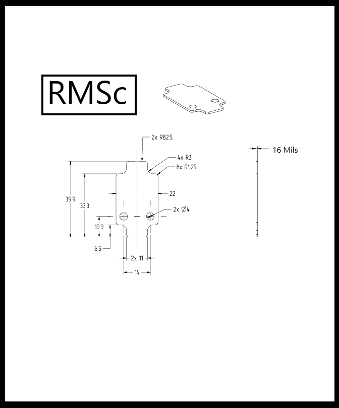 Pistol Optic Thermal Insulation